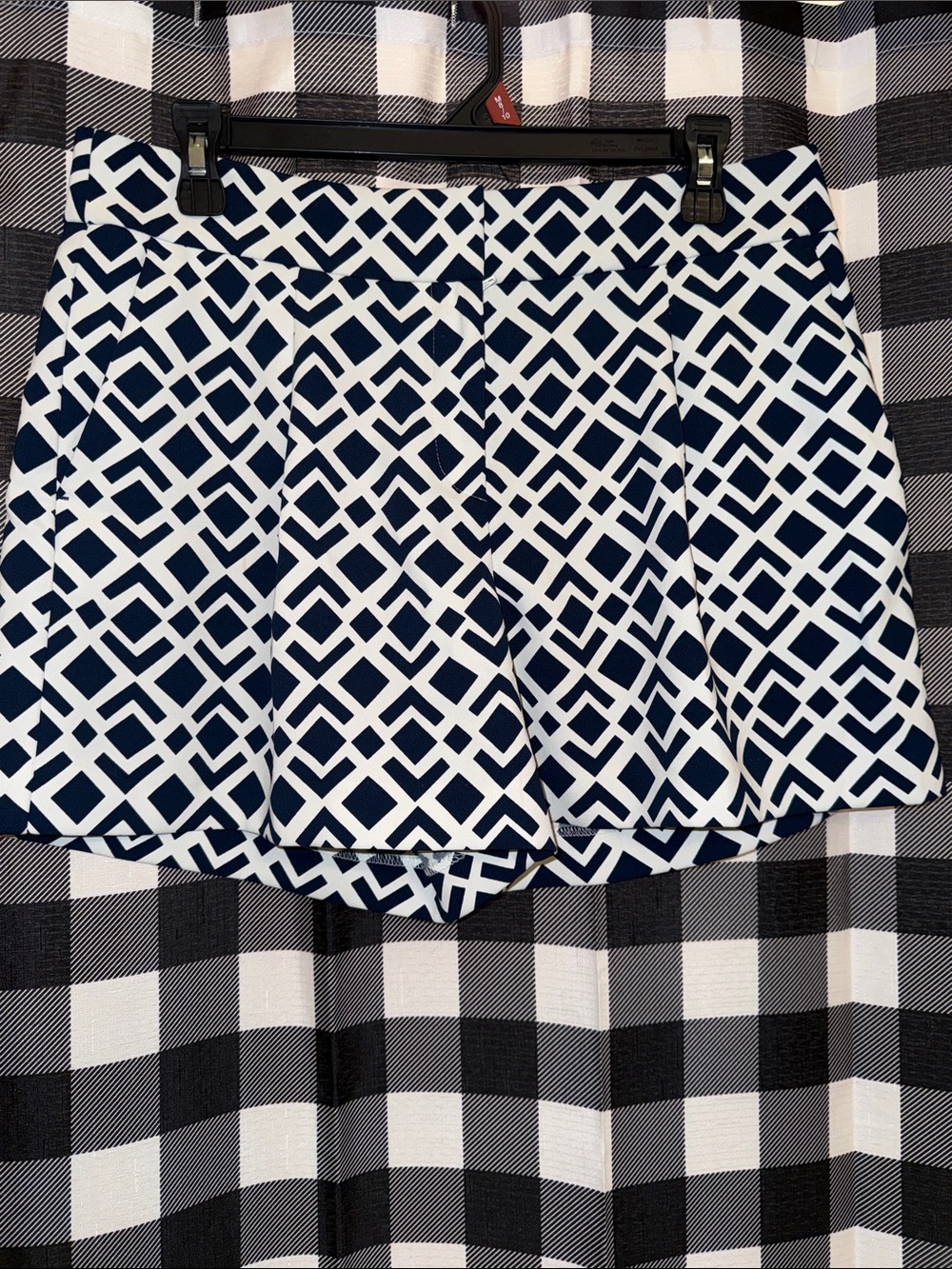 Ann Taylor Navy and White Dressy Shorts